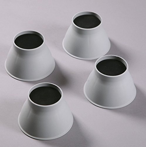 Deluxe Elephant Feet Chair Raisers 5.5 inch - Making It Easier to Enter/Exit Your Chair, Increases Furniture Height, Non-Slip, Fits Wider Furniture Legs, Reduces Strain - Pack of 4