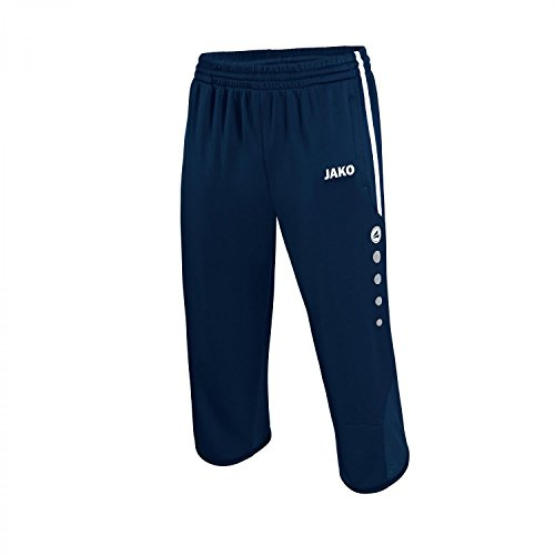 JAKO Herr 3/4 shorts aktiv flerfärgad marinblå/weiss storlek: L