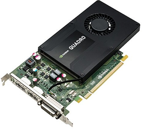 Quadro K2200 - 4 GB GDDR3 - PCI-Express - Scheda video (VCQK2200-PB)