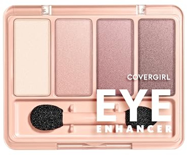 COVERGIRL - Eye Enhancers 4-Kit Eyeshadow, silky, sheer formula, double ended applicator, 100% Cruelty-free