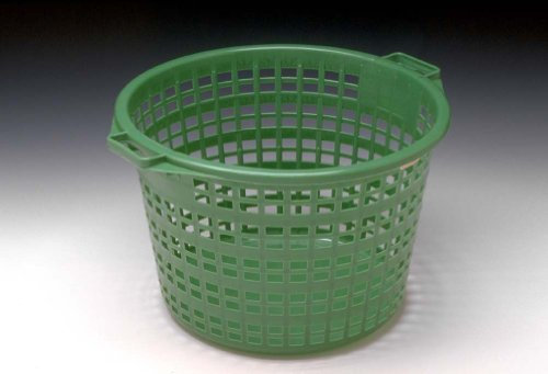 Xclou 343182 Gartenkorb rund 50 kg, Kunststoff, grün