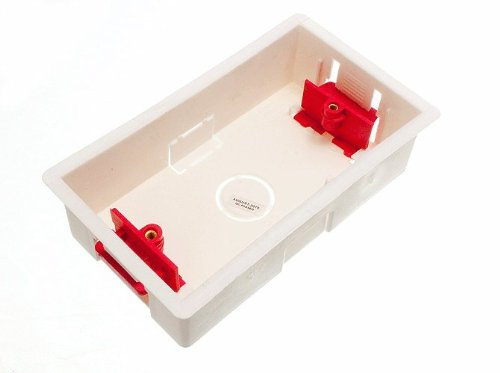 geformten Unterputzdose Hohlwand Back-Box Doppel 2-fach 35mm