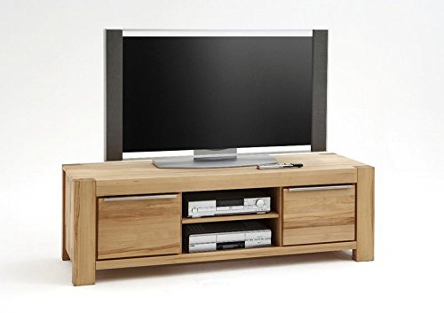 TV-Lowboard Kommode Serie DANI Kernbuche massiv geölt B 155 cm
