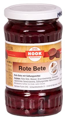 HOOK - Rote Bete, 6 x 220 g Glas