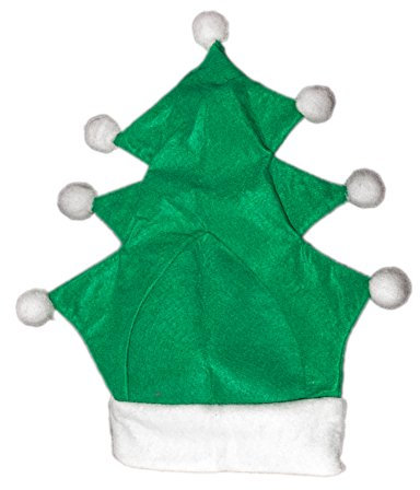 Ciffre Weihnachtsmützen Mütze Nikolausmütze Weihnachtsmütze - Tannenbaum Grün