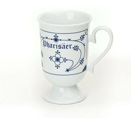 Ocean-Line Gobelet Pharisäer Bleu indien (également appelé oignon ou paille) en porcelaine