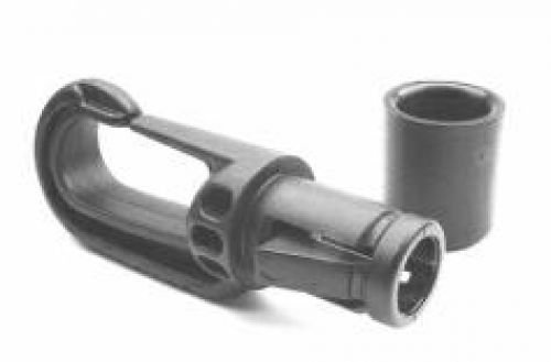 10 Karabinerhaken Kunststoff für 6 und 8 mm