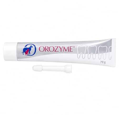 Ecuphar Orozyme Dental Care Gel | 70g | Dental Care Gel for Dogs and Cats | Daily Care of Dental Teeth
