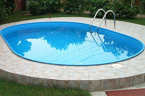 MyPool Ovalbecken-Poolset Premium Ø 700 x 350 x 120 cm Tiefbecken Sandfilteranlage