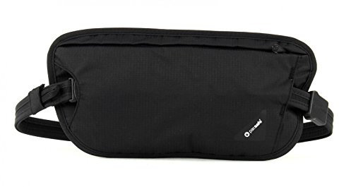 Pacsafe Uni Coversafe Travel Accessory Travel Belt, Schwarz, 26 cm EU
