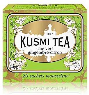 Kusmi Tea - Thé vert saveur gingembre-citron
