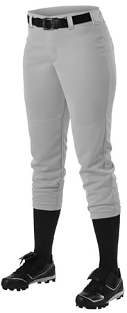 Alleson Athletic Fastpitch/Softball-Hose mit Gürtelschlaufe für Damen, Stretch-Stoff, feuchtigkeitsableitend und professionelle Passform