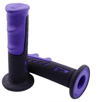 Lenkergriffe PROGRIP Griffe 725 schwarz lila Roller Scooter Motorrad