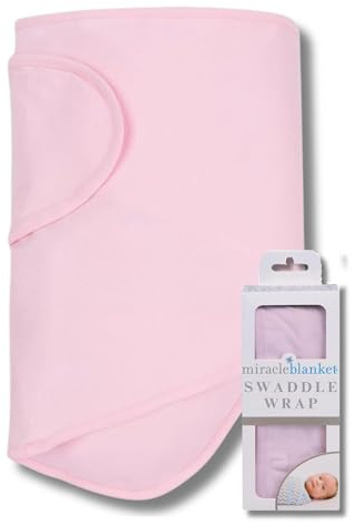 Miracle Blanket Swaddle, Garden Pink, One Size