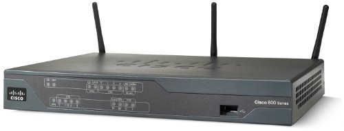 Cisco C881W-E-K9 - Router inalámbrico con conmutador de 4 Puertos