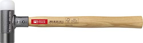 PB Swiss Tools Kombi Schon- und Schlosserhammer, 181g, 304.1 | 100% Swiss Made | Lifetime Guarantee | Für professionelles Arbeiten in Industrie & Handwerk