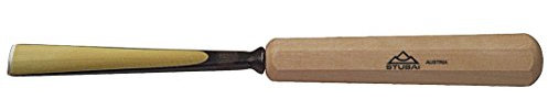 Stubai Stechbeil Form 6 + Heft scharostfrei geschliffen, SB Verpackung, 50 mm, 520650