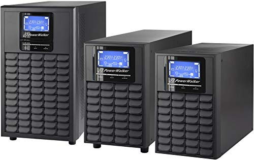 PowerWalker VFI 3000C LCD gruppo di continuità (UPS) 3000 VA 4 presa(e) AC Doppia conversione (online)