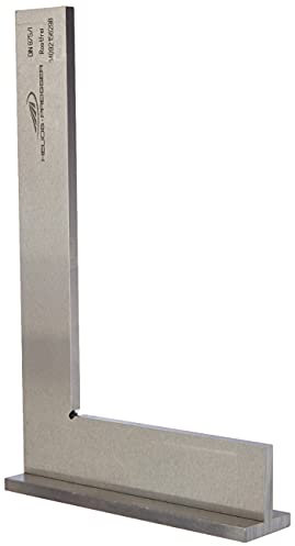 Helios Preisser Anschlagwinkel GG 1 (DIN 875, für Winkelprüfungen, Schenkellänge: 200 x 130 mm) 0370 205