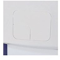 Plaque de commande double touche, Siamp integra, Bâtichasse 500 et 535, blanche