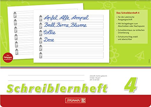 Schreiblernheft/Schulheft LINEATUR 4 (Din A4-16 Blatt/quer) LATEIN