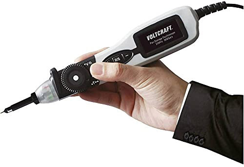 VOLTCRAFT Osciloscopio USB PSO-120, 20 MHz, 1 canal, 96 MSa/s, 1 Mpts, 8 bits, memoria digital (DSO), analizador de espectro 1 unidad
