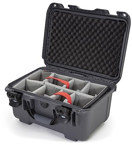 Nanuk 918 Wasserdichter Hartschalenkoffer Mit Gepolsterten Trennwänden - Graphit