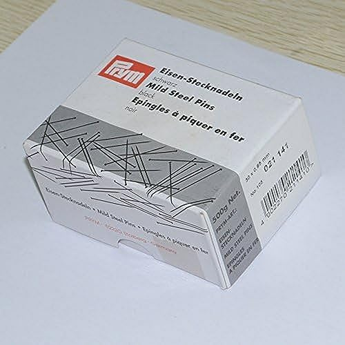 Prym 021141 Stecknadeln, 0,85 x 30mm, schwarz