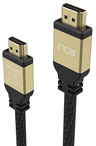 Inca IHD-02 - Cavo adattatore DVI 24+1 a HDMI 1.4, 1,5 metri, connettori dorati