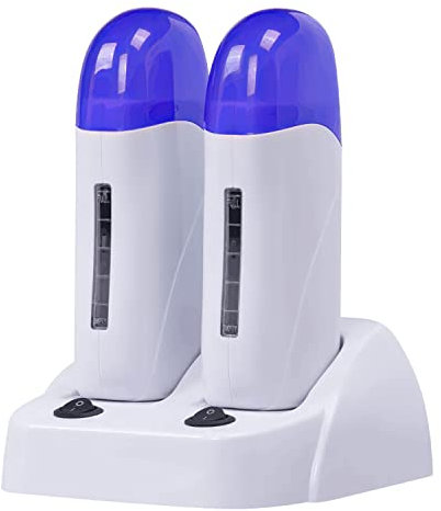 Waxing Kit, Roll On Wax Heater for Full Body Waxing, Electric Wax Warmer Machine for Hair Removal, Depilatory Waxing Heater for Home Salon Use
