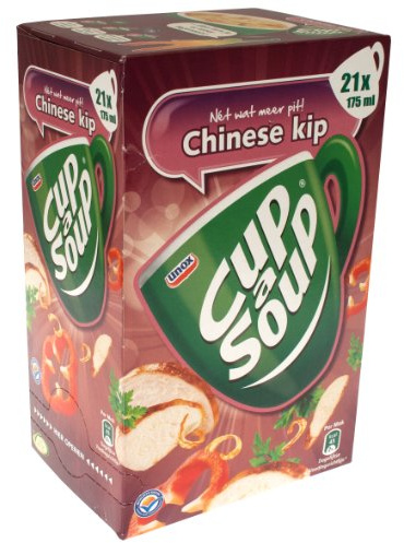 Unilever Chinesische Hühnersuppe, Coup a Soup, Tütensuppe, Tassensuppe, 21 x 175ml