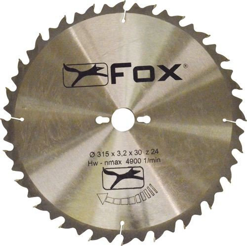 BLADE WIDIA für WOOD Ø315MM 24D BANCO SEGA DUNKER 94545