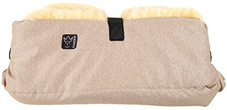 Kaiser Handwärmer Big Double Sand Melange Lammfell Medizin 6573274