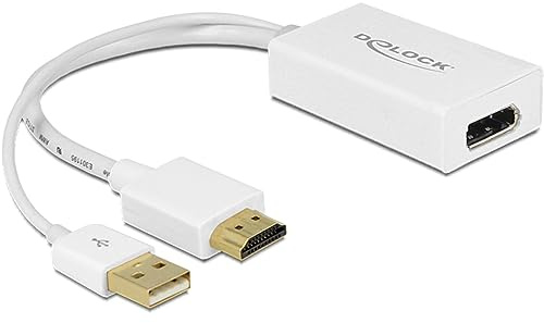 Delock 62496 Adapter HDMI-A Stecker Displayport Buchse