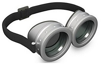 shoperama Minion Brille für Kinder und Damen