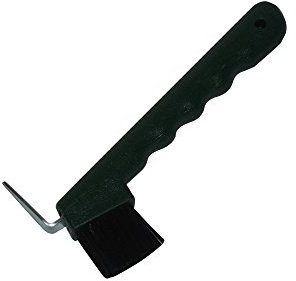 Trilanco Hufkratzerbürste Green Bitz Hufkratzer Bürste grün, Standard