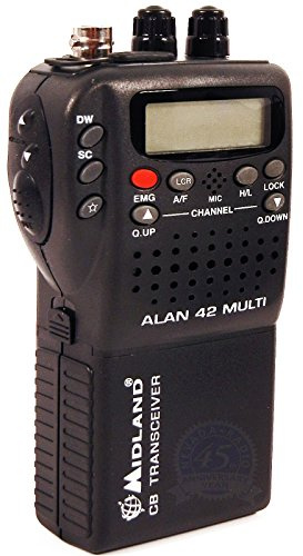 Alan 42 Multi - Ricetrasmettitore CB Portatile Multibanda