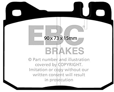 EBC Brakes DP3261C Redstuff Plaquettes de Freins, Garniture de Frein