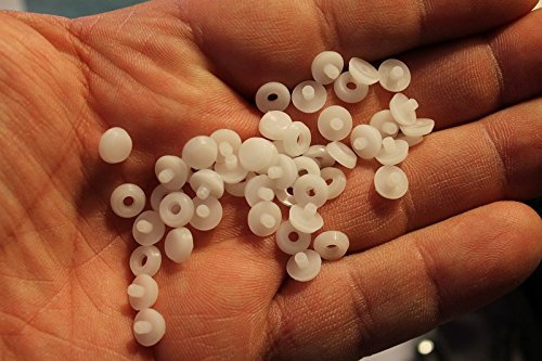 AWITALIA - Bottoni ANTIVENTO per zanzariera da mettersi sul bordo laterale 30 coppie (made in Italy)