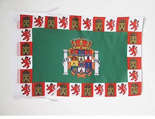 AZ FLAG Bandera Provincia de Cádiz 45x30 cm Poliéster 100D Cuerdas | Uso interior y exterior Enseña española costuras dobles y bordes reforzados