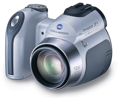 Konica Minolta DiMAGE Z3 Appareil photo numérique type SLR 4.0 Mpix zoom optique : 12 x mémoire prise en charge : MMC, SD