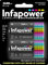 InfaPower Rechargeable Ni-MH D Batteries - Pack of 2