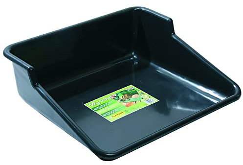 TIERRA GARDEN GP48B Tidy Potting Tray, Black, Use as Mix/Grow Tray