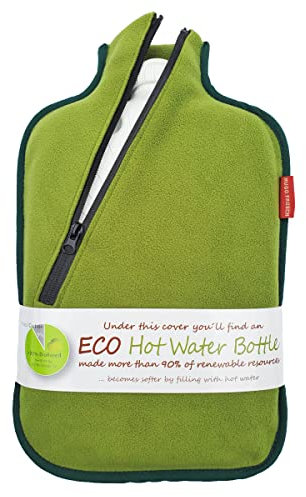 Hugo Frosch Hot Water Bottle with Softshell Cover and Insulating Zip