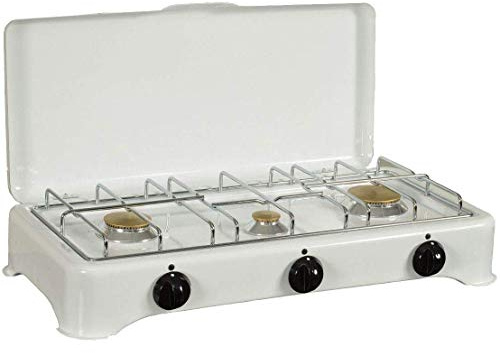Kitchen chef estufa de gas de 3 fuegos 4150w 5327c-1
