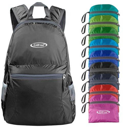 G4Free 20L Small Packable Travel Hiking Backpack for Men Women