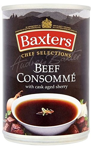 Baxters Boeuf De Luxe Consommé Soupe 400G - Paquet de 2