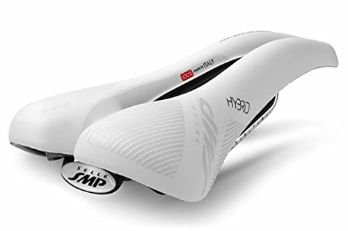Smp Selle Sattel Hybrid Weiß Unisex 275X140Mm 300G, Zstt01Hybrid-Bismcar