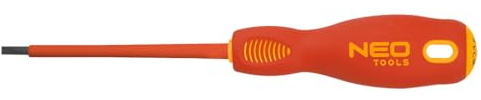 NEO TOOLS Tournevis électrique professionnel 1000 V - Fente 4 x 100 mm