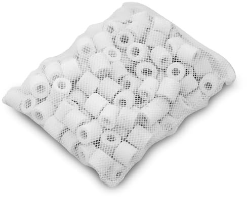 Pisces Ceramic Aquarium Biological Filter Media Rings 1 x 500g